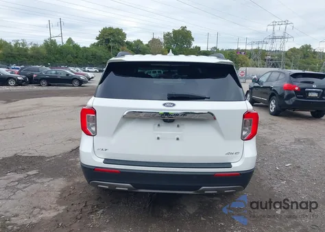 2022 Ford Explorer Xlt из США, поврежденный, VIN 1FMSK8DH3NGA62553